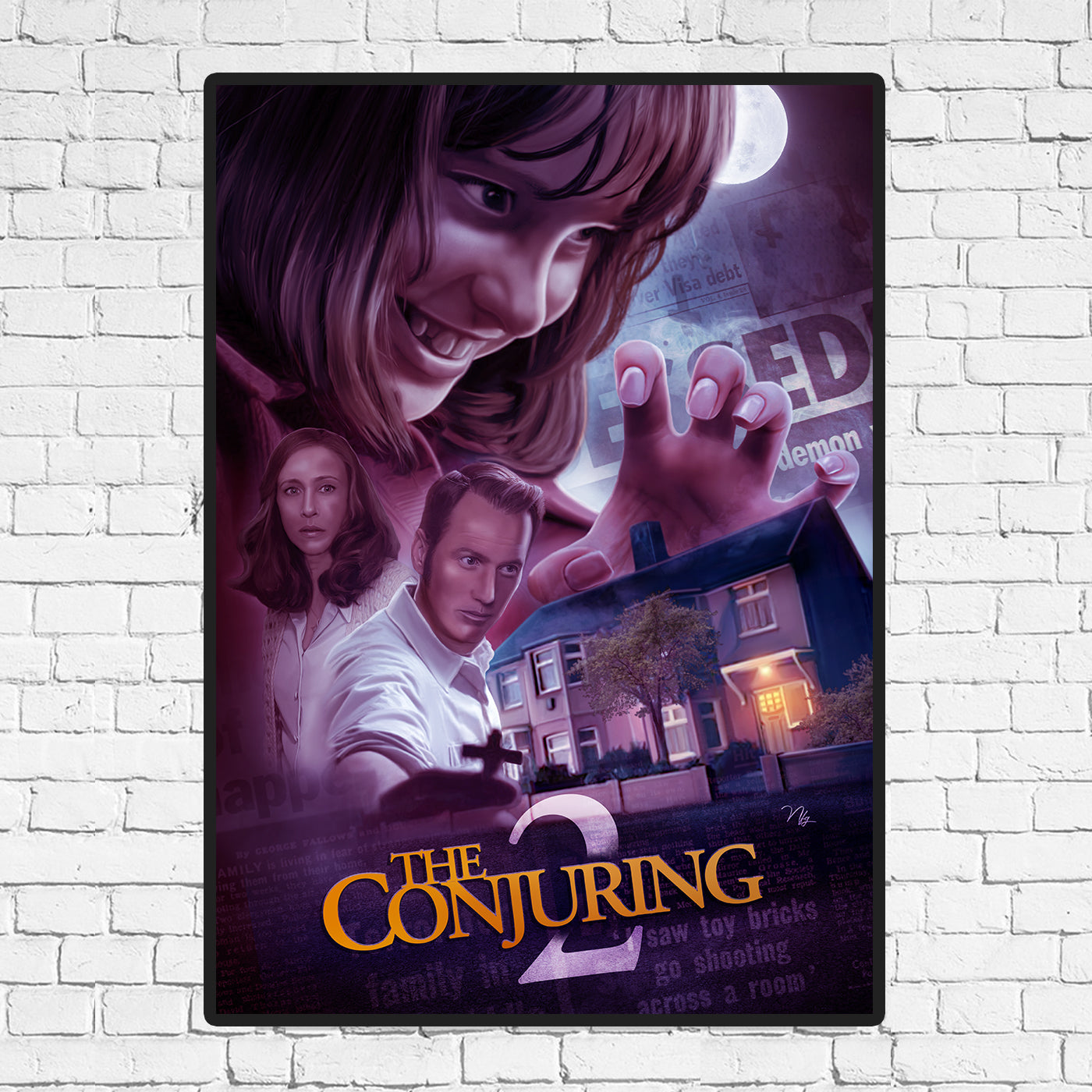 Conjuring 2 alternate artwork