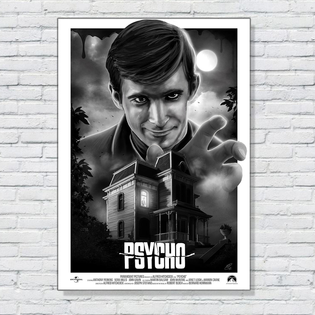 Psycho Alternative Movie Poster Print (Non Official)