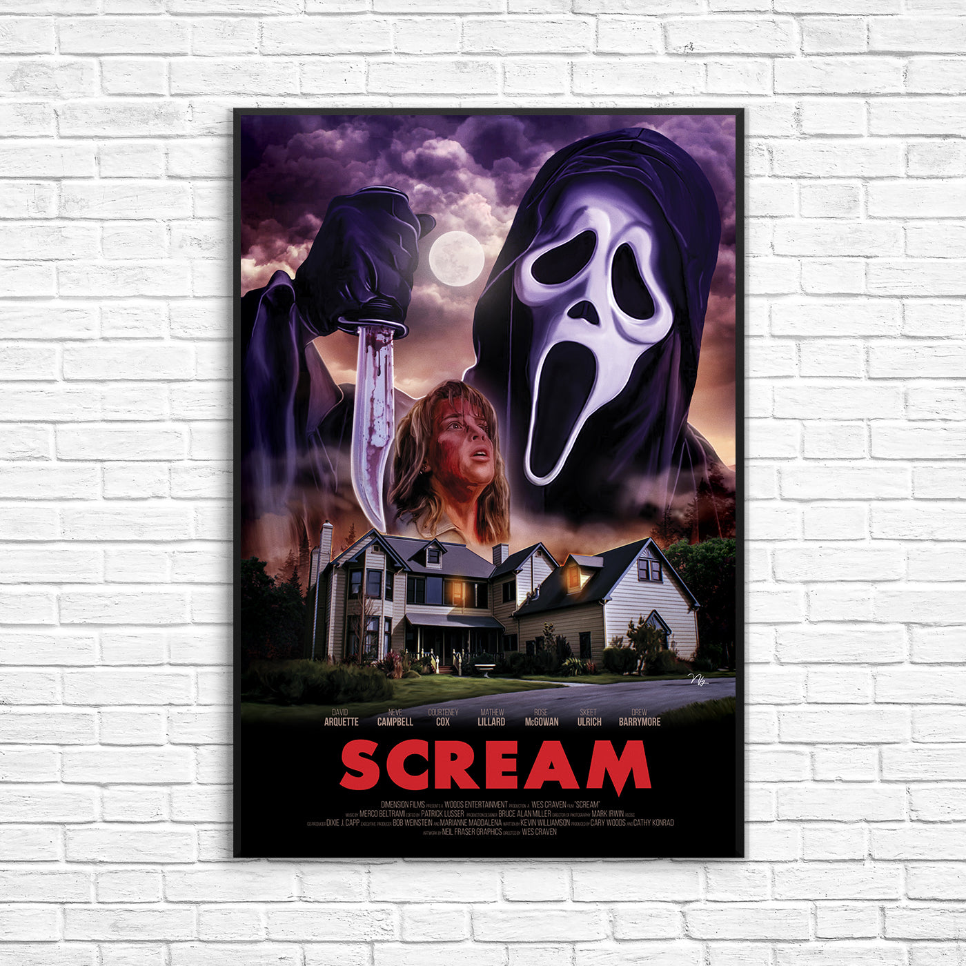 Scream 4 Ghostface Poster