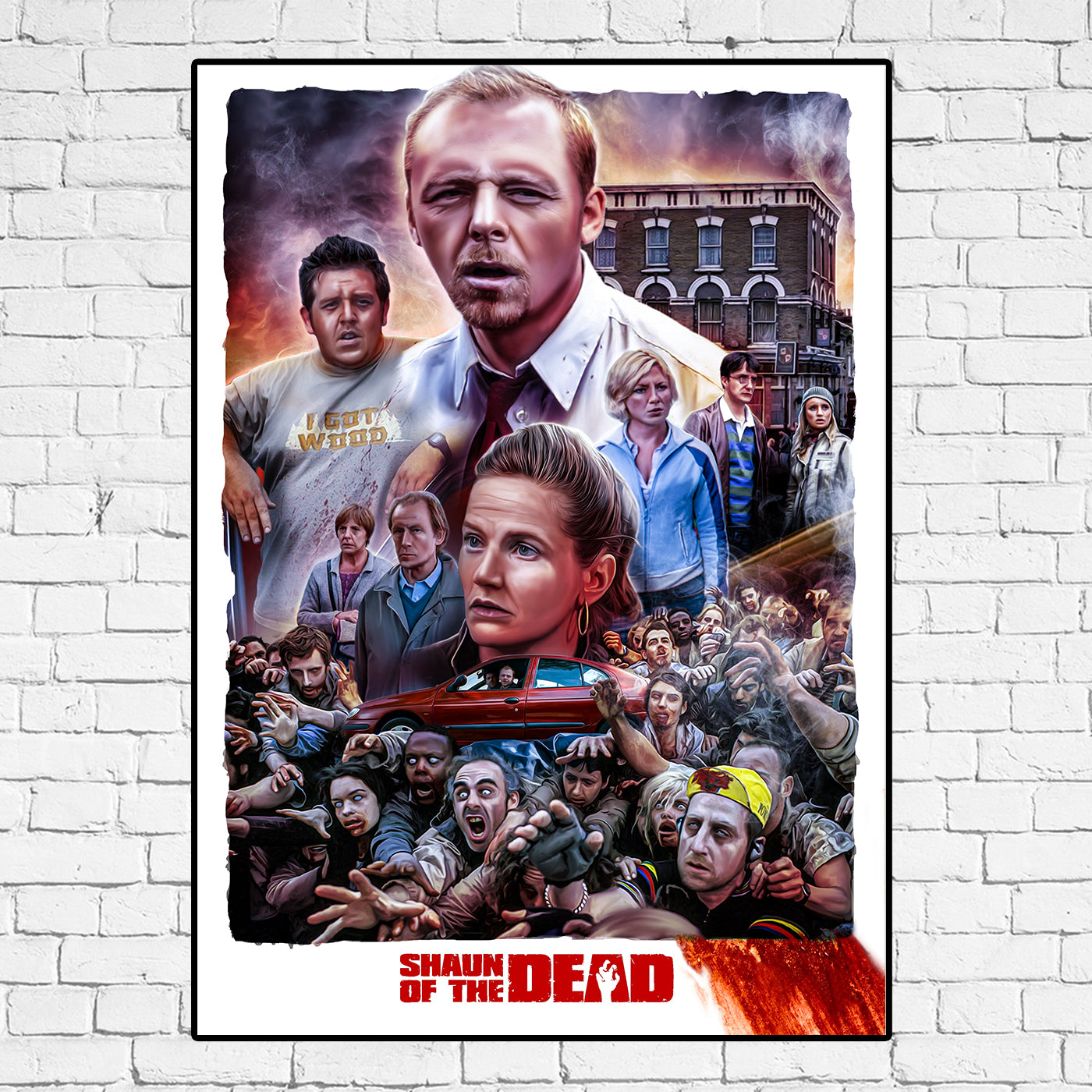 Shaun Of The Dead Art